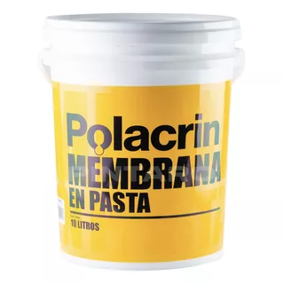 Elimina Goteras: Membrana En Pasta Polacrin, 10 Lts