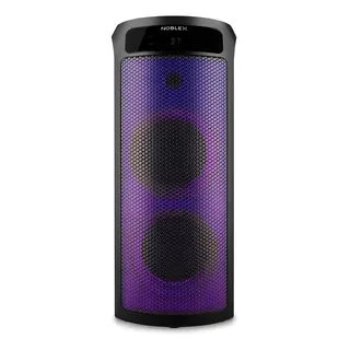 Torre De Sonido Noblex Mnt490f Bluetooth 3200w Color Negro