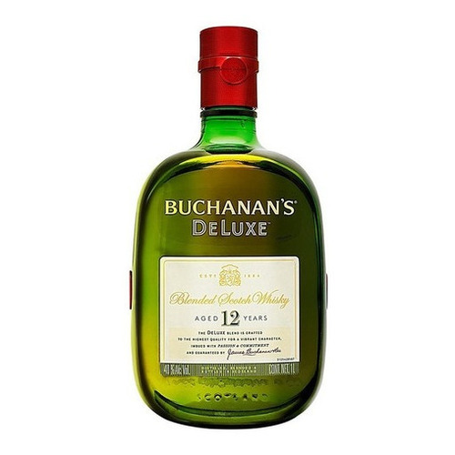 Whisky Buchanans Deluxe 12 Años 1 Litro