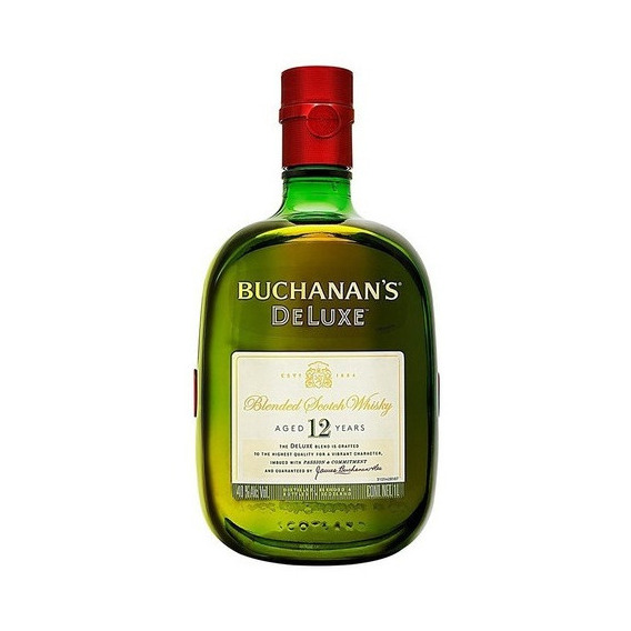Whisky Buchanans Deluxe 12 Años 1 Litro