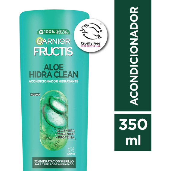 Acondicionador Garnier Fructis Aloe Hidra Clean 350ml