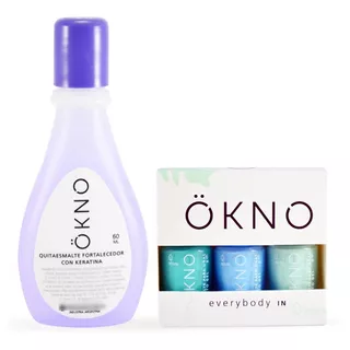 Trío Nature C/ Quita Esmalte De Uñas Efecto Gel Ökno Vegano