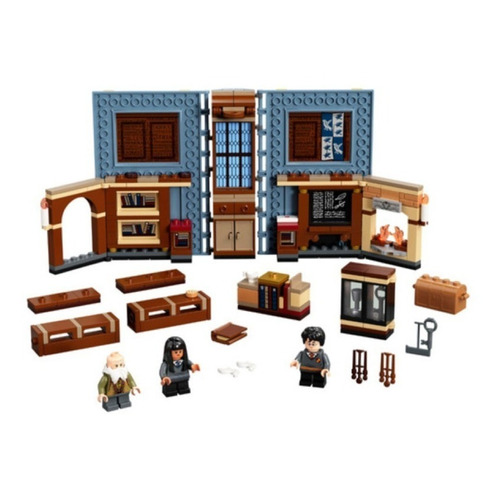 Bloques para armar Lego Harry Potter Hogwarts moment: charms class 256 piezas  en  caja