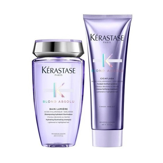 Kérastase Bain Lumiere + Fondant Cicaflash