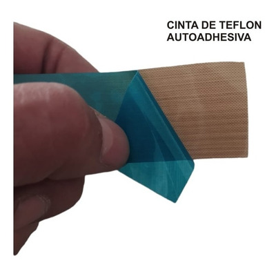 Cinta Tela Teflonada 32mm Con Adh. Selladora Bolsas X 5 Mts