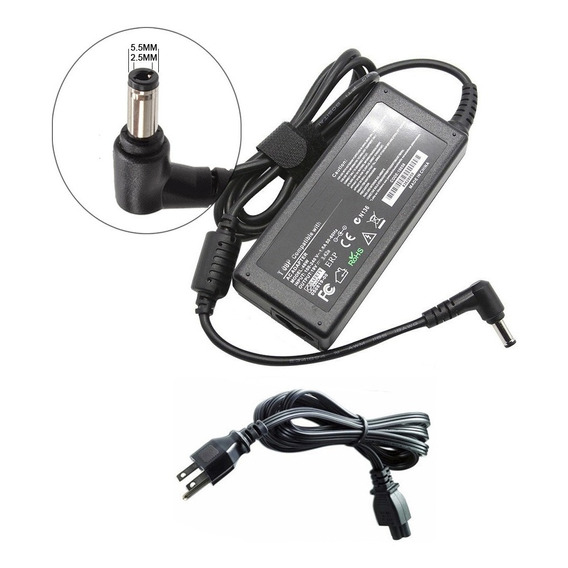 Cargador Para Lenovo - Toshiba - Asus 19v, 3.42a, 5.5*2.5 