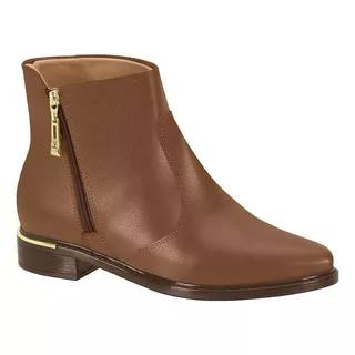 Bota Feminina Cano Curto Salto Montaria Casual Vizzano Nova