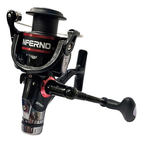 Reel Frontal Spinit Inferno 303 Grafito Pesca Pejerrey