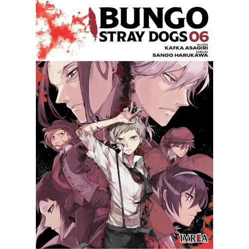 Bungo Stray Dogs 6 - Kafka Asagiri - Sango Harukawa, De Asagiri, Kafka. Editorial Edit.ivrea, Tapa Blanda En Español, 2023