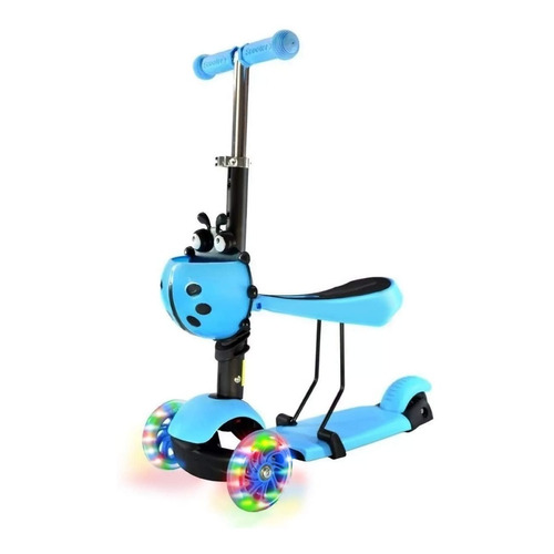 Patineta scooter de pie HC Life Scooter  azul para niños