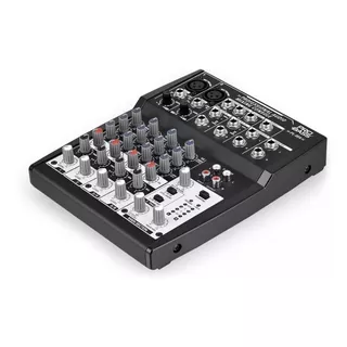 Consola Pro Bass 8 Canales Xlr Phantom Rca Eq 3 Bandas 8 Ent