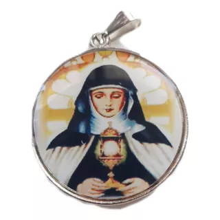 B. Antigo - Medalha Sacra De Sta. Clara E São Francisco 