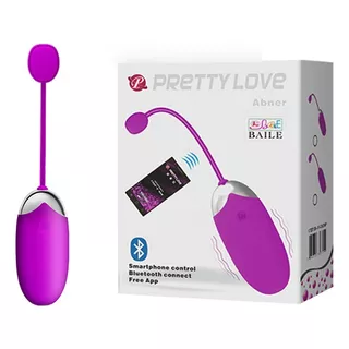 Vibrador Control Remoto Celular App Abner. 12 Modos, Usb. Color Rosa Chicle