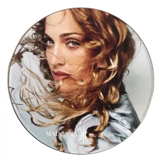 Disco De Vinil Para Decoração Madonna - Ray Of Light