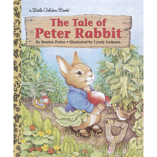 The Tale Of Peter Rabbit, De Beatrix Potter. Editorial Golden Books, Tapa Dura En Inglés, 2001