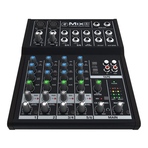 Consola Mackie Mix8 de mezcla 220V - 240V