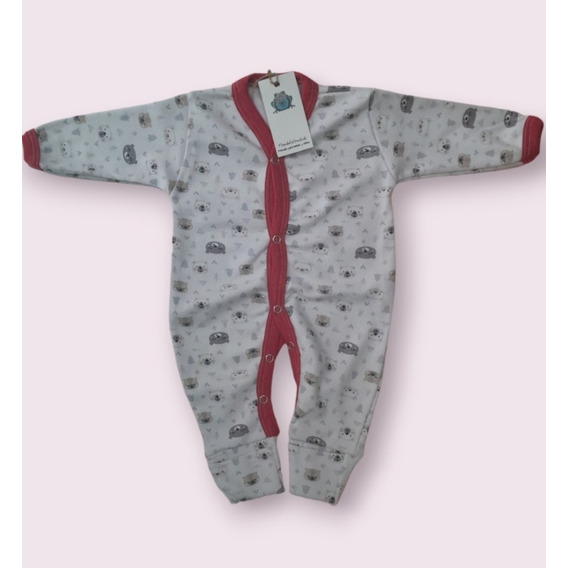 Pijamas De Algodón Estampa Animalitos Bebés