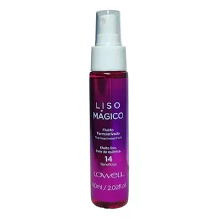 Liso Mágico Fluido Termoativo 60ml Lowell  Keeping Liss