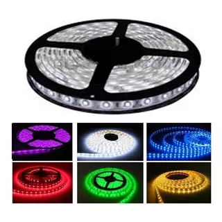 Tira Led De Calidad Rollos Led 5 Metros 12 Volts Para Autos Luces Anuncios Con 12 Meses Garantia