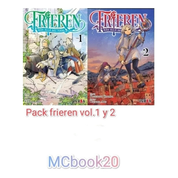 Frieren Mas Alla Del Final Pack 1 Y 2 -manga - Ivrea