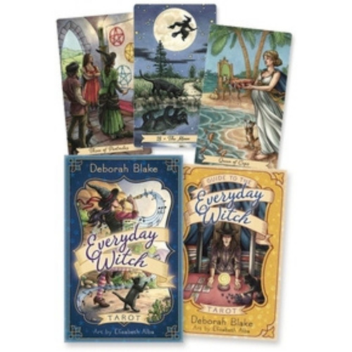 Tarot Everyday Witch: Libro + Cartas Inglés Original