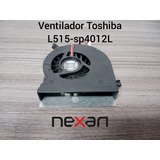 Ventilador Para Portátil Toshiba L515-sp4012l