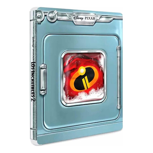 Los Increibles 2 Dos Disney Pixar Steelbook Bluray + Dvd