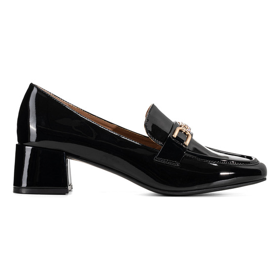 Mocasin Negro Formal Mujer Weide Zs52