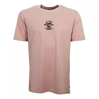 Camiseta Rip Curl  Vintage Search Rosa Masculina 0057mterosa