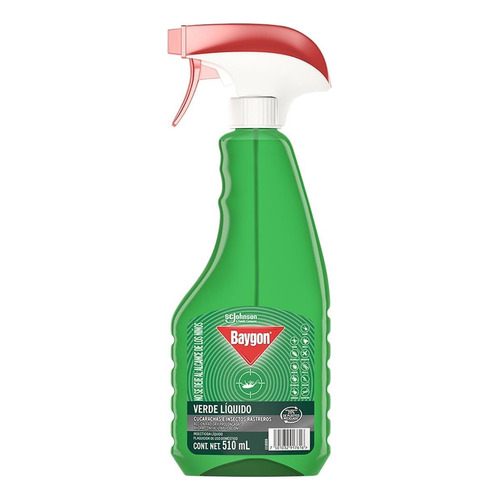 Insecticida Líquido En Spray Baygon Verde 510ml