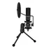 Micrófono Marvo MIC-03 Condensador Omnidireccional color negro