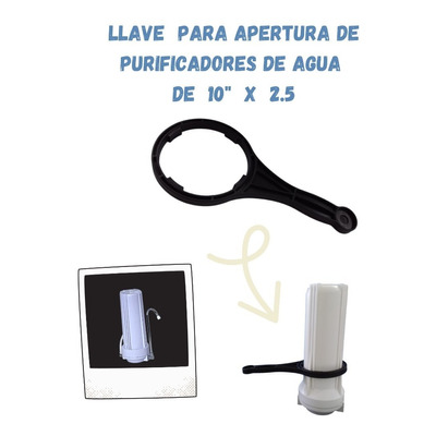 Llave De Apertura Filtro Carcasa Purificador De Agua