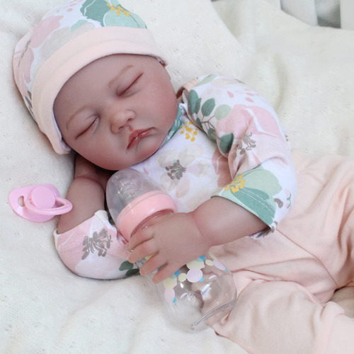 Kaydora Bebé Recién Nacido Dormido, Muñeca Realista De 2