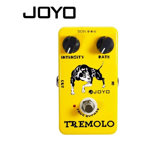 Pedal Joyo Tremolo - Serie Vintage Color Amarillo