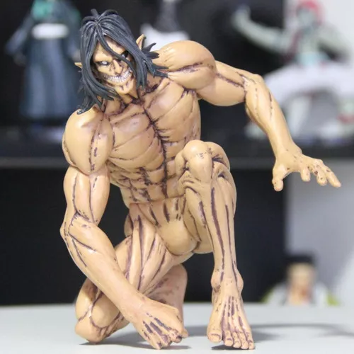 Titãs Attack On Titan Action Figure Shingeki No Kyojin 15cm Personagens  Titã Ataque