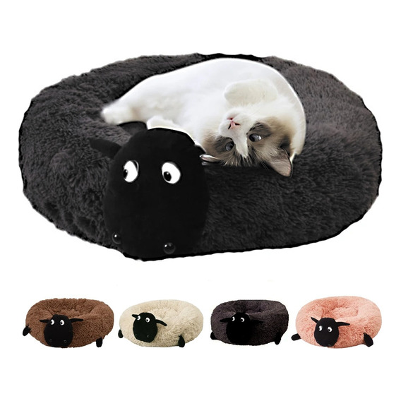 Cama Para Perros Gatos Mascota 60*20 Antiestrés Supercómoda