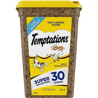 Temptations Classic Crunchy And Soft Cat Treats Sabroso Sabo