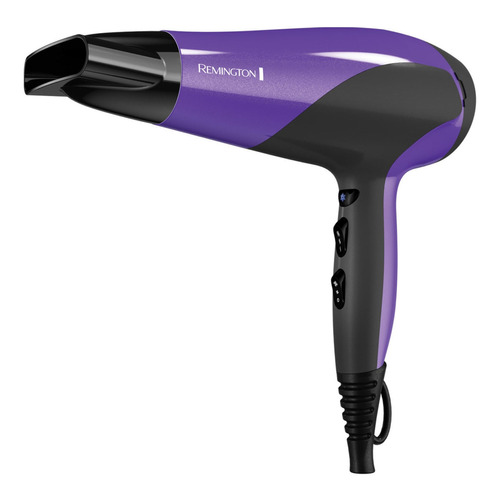 Secador Remington Power Shine Con Cerámica Iónes Y Turmalina Color Violeta 125V