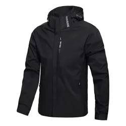 Chaqueta Casual Montañismo Cortavientos E Impermeable Unisex