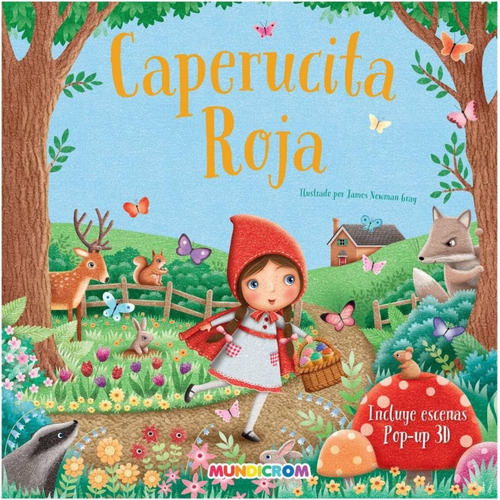 Caperucita Roja Pop-up, De Vários Autores. Editorial Mundicrom, Tapa Dura En Español