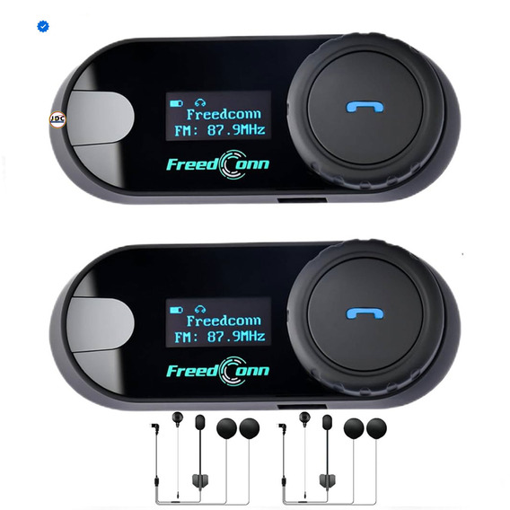 Intercomunicador Para Moto Con Pantalla Bluetooth Freedconn