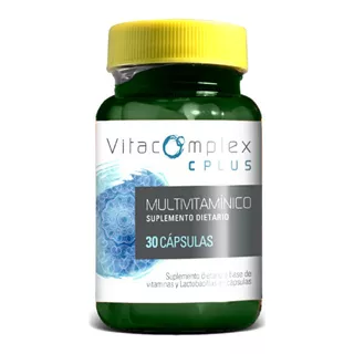 Probiótico Vegano Vitacomplex C Plus 7 Cepas + Vitaminas Sabor N/a
