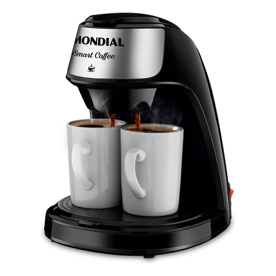 Cafetera eléctrica Smart Coffee C-42-2x-Bi Mondial 220 V para 2 tazas