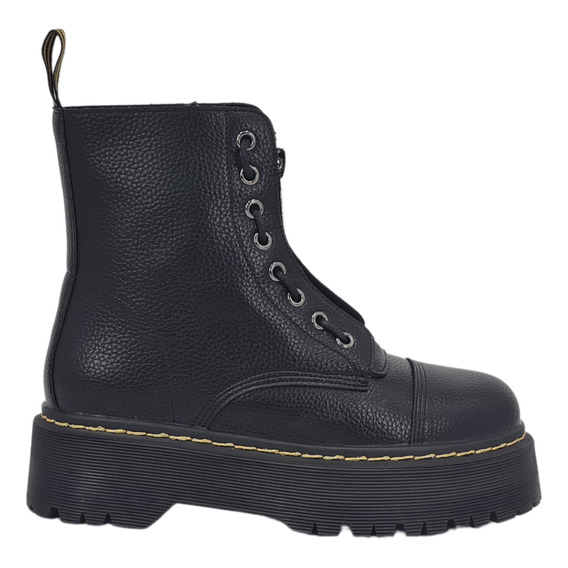 Botin Negro Con Platafroma Dreato