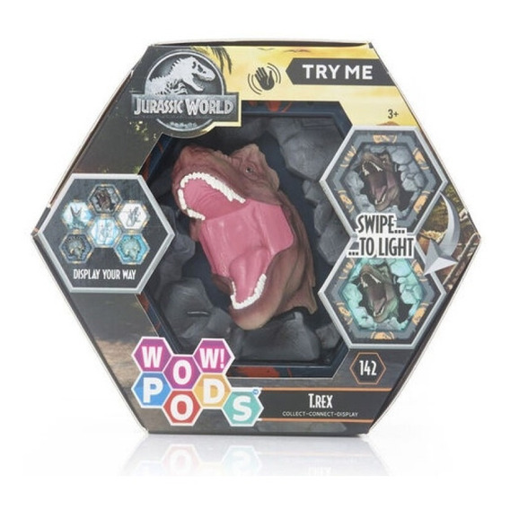 Figura Wow Pods Jurassic World T - Rex - Wabro - Dgl Games