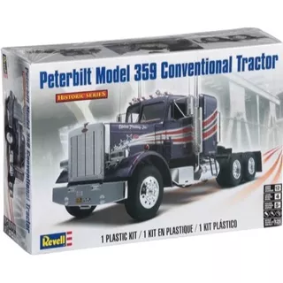 Peterbilt 359 Conv'l Tractor By Revell Germany # 11506 1/25