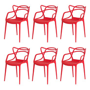 Kit 8 Cadeiras Allegra Cozinha C/ Inmetro Várias Cores