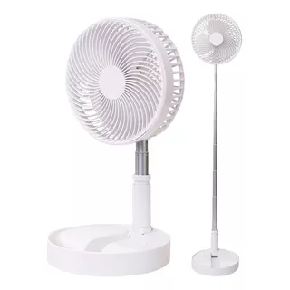 Ventilador Ajusta Altura Usb Recargable Mesa Oficina Hogar  