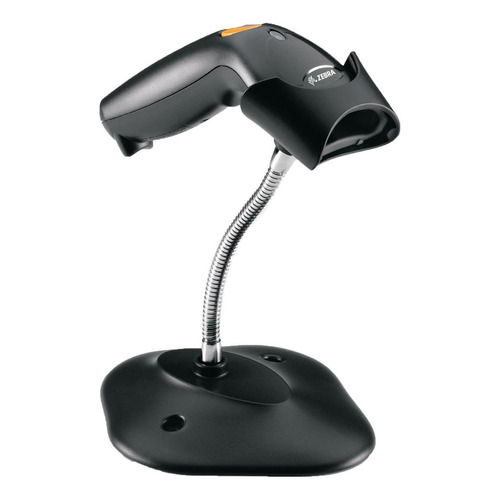 Lector de código de barras con soporte Zebra Symbol LS1203 USB/RS-232 1D 5V twilight black