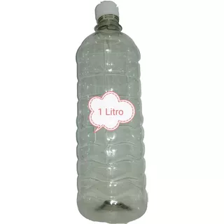 Botella Pet De 1 Litro Con Tapa Bulto Con 154 Pzas 